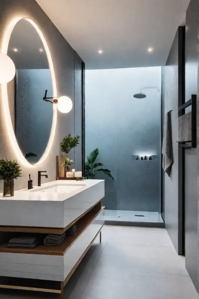 Modern bathroom design